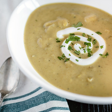 Roasted Cauliflower with Curry Soup Recipe for Roasted Cauliflower with Curry Soup